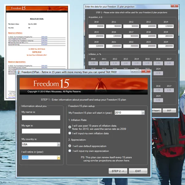 Freedom 15 Plan planner