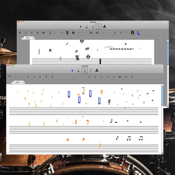 Drum Note - Notes Charts Builder